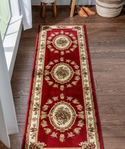 Well Woven Le Petit Palais Red Traditional Rug