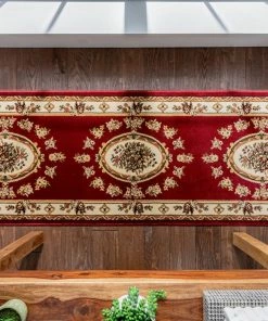 Well Woven Le Petit Palais Red Traditional Rug