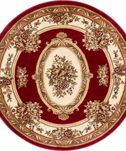 Well Woven Le Petit Palais Red Traditional Rug