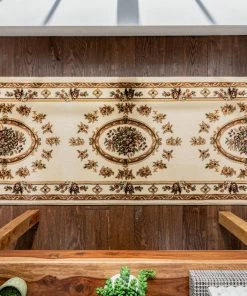 Well Woven 3'x5' Le Petit Palais Ivory Traditional Rug 24 Well Woven 3'x5' Le Petit Palais Ivory Traditional Rug