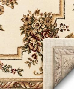 Well Woven 3'x5' Le Petit Palais Ivory Traditional Rug 16 Well Woven 3'x5' Le Petit Palais Ivory Traditional Rug