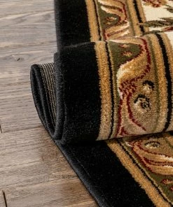 Well Woven Le Petit Palais Black Traditional Rug Oriental & Persian