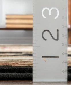 Well Woven Le Petit Palais Black Traditional Rug Oriental & Persian