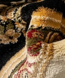 Well Woven Le Petit Palais Black Traditional Rug Oriental & Persian