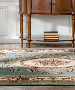 Well Woven Le Petit Palais Light Blue Traditional Rug 18 Well Woven Le Petit Palais Light Blue Traditional Rug