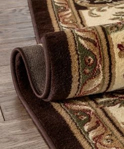 Well Woven Oriental & Persian Le Petit Palais Brown Traditional Rug 24 Well Woven Oriental & Persian Le Petit Palais Brown Traditional Rug