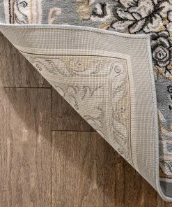 Well Woven Le Petit Palais Grey Traditional Rug Grey & Silver