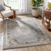 Well Woven Le Petit Palais Grey Traditional Rug Grey & Silver