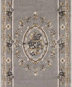 Well Woven Le Petit Palais Grey Traditional Rug Grey & Silver