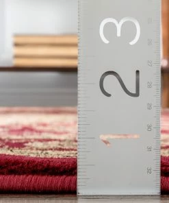 Well Woven Aviva Red Traditional Rug