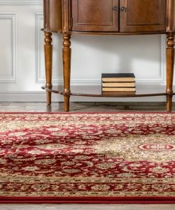 Well Woven Aviva Red Traditional Rug