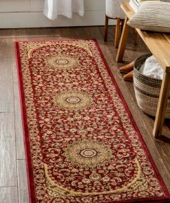 Well Woven Aviva Red Traditional Rug