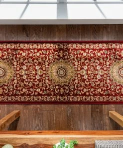 Well Woven Aviva Red Traditional Rug