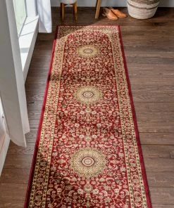 Well Woven Aviva Red Traditional Rug
