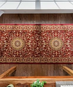 Well Woven Aviva Red Traditional Rug