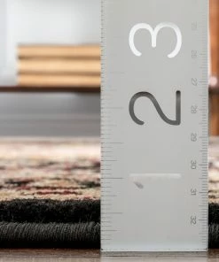 Well Woven Aviva Black Traditional Rug