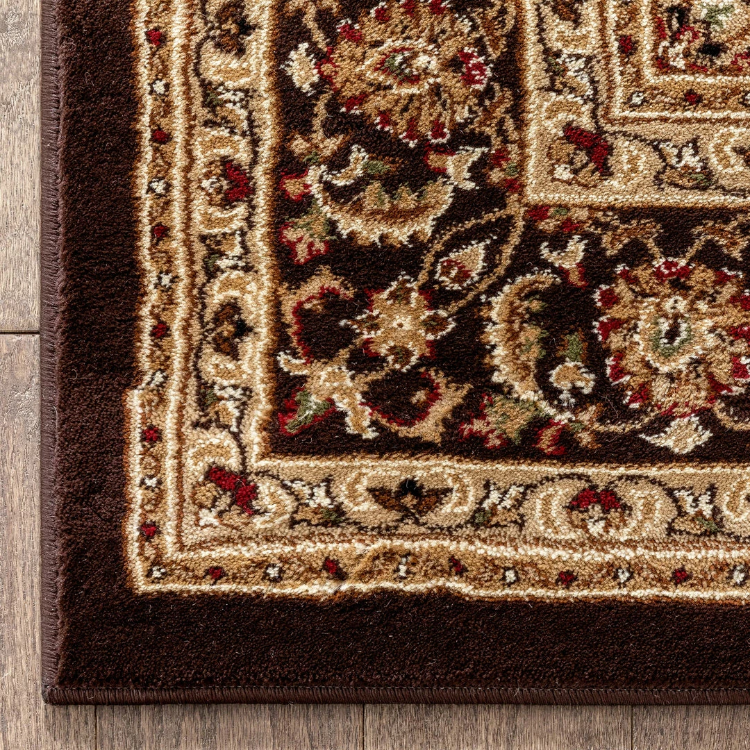 Well Woven Oriental & Persian Aviva Brown Traditional Rug 4 Well Woven Oriental & Persian Aviva Brown Traditional Rug