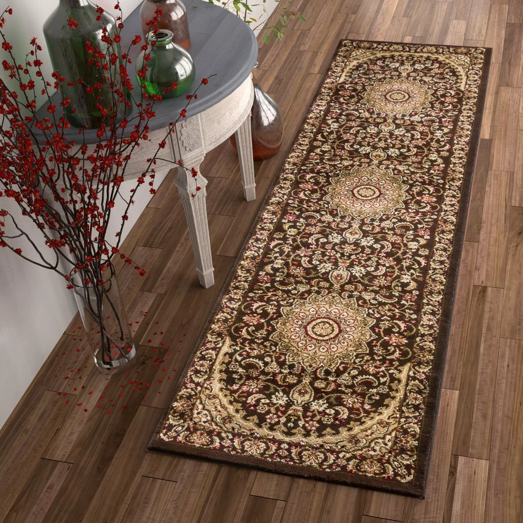 Well Woven Oriental & Persian Aviva Brown Traditional Rug 12 Well Woven Oriental & Persian Aviva Brown Traditional Rug