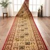 Well Woven Cordelia Garden Custom Size Runner Traditional Red Choose Your Width X Choose Your Length Hallway Runner Rug