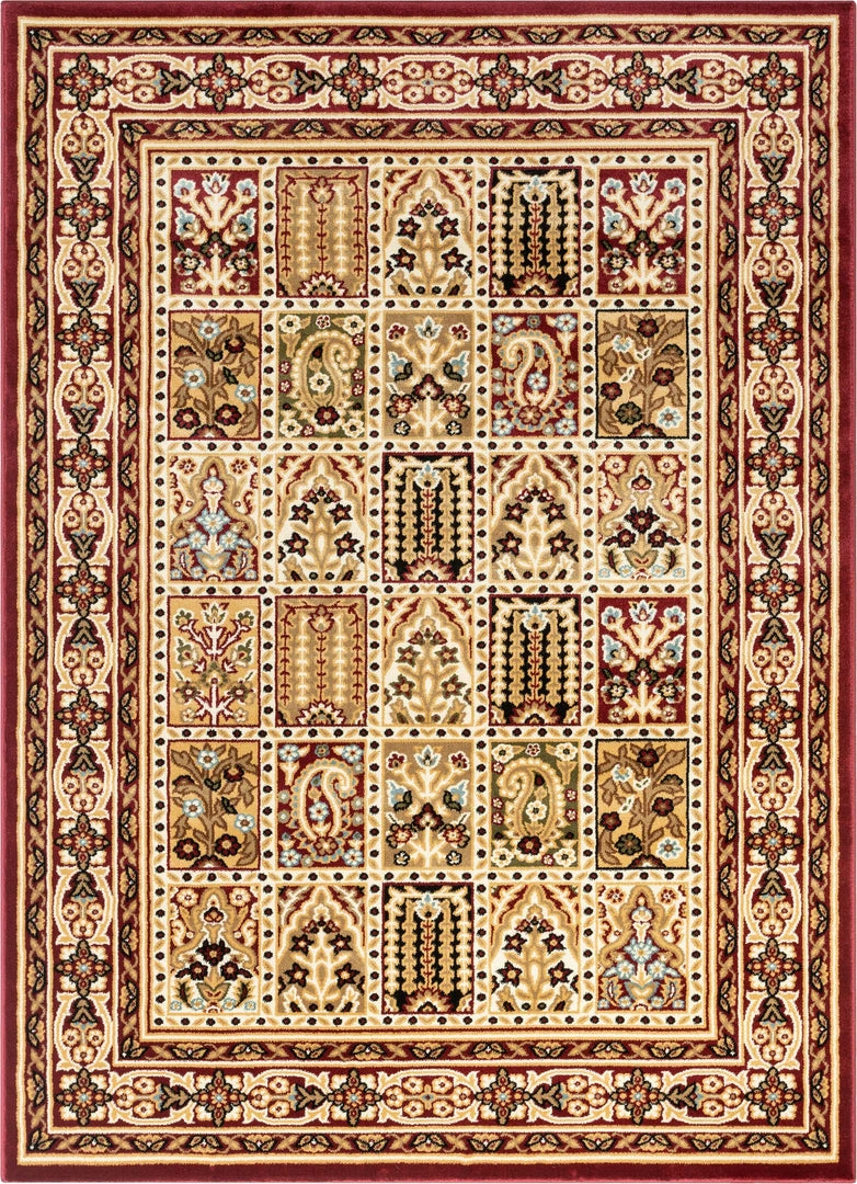 Well Woven Oriental & Persian Cordelia Garden Red Traditional Rug 1 Well Woven Oriental & Persian Cordelia Garden Red Traditional Rug