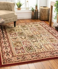 Well Woven Oriental & Persian Cordelia Garden Red Traditional Rug