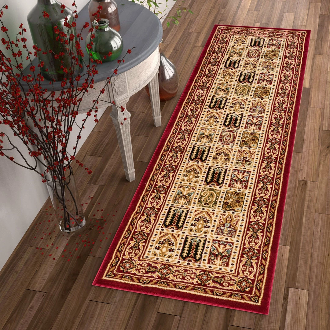 Well Woven Oriental & Persian Cordelia Garden Red Traditional Rug 8 Well Woven Oriental & Persian Cordelia Garden Red Traditional Rug