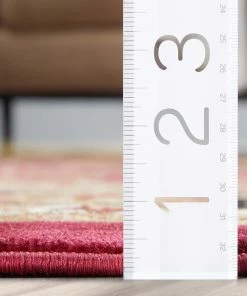 Well Woven Medallion Kashan Red Traditional Rug Oriental & Persian 22 Well Woven Medallion Kashan Red Traditional Rug Oriental & Persian