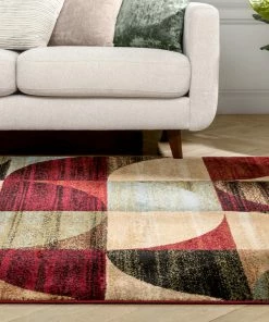 Well Woven Bowery Art Deco Ivory Modern Rug 16 Well Woven Bowery Art Deco Ivory Modern Rug