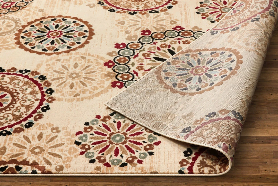 Well Woven Multi Color Sorayah Suzani Multi Modern Rug 7'10" X 9'10" 3 Well Woven Multi Color Sorayah Suzani Multi Modern Rug 7'10" X 9'10"