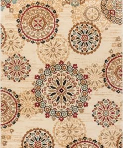 Well Woven Multi Color Sorayah Suzani Multi Modern Rug 7'10" X 9'10"