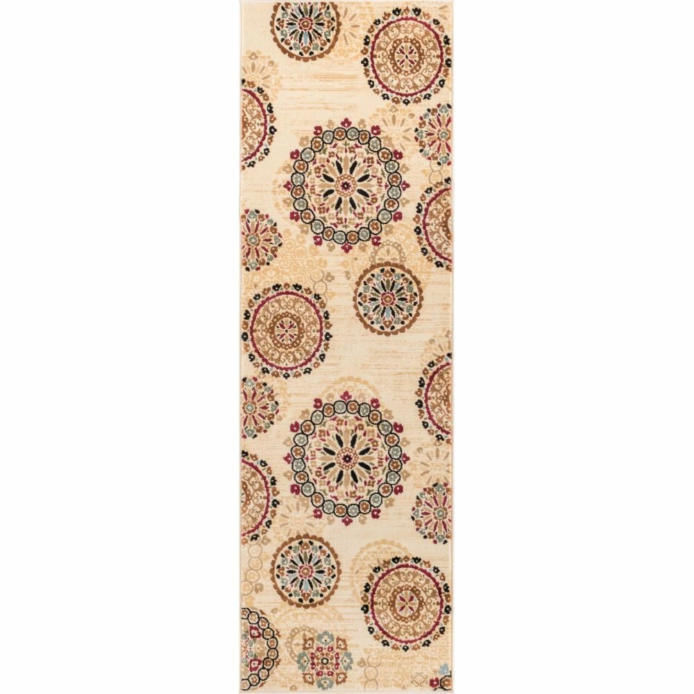 Well Woven Multi Color Sorayah Suzani Multi Modern Rug 7'10" X 9'10" 7 Well Woven Multi Color Sorayah Suzani Multi Modern Rug 7'10" X 9'10"