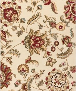 Well Woven Ashley Oriental Ivory Oriental Rug Oriental & Persian