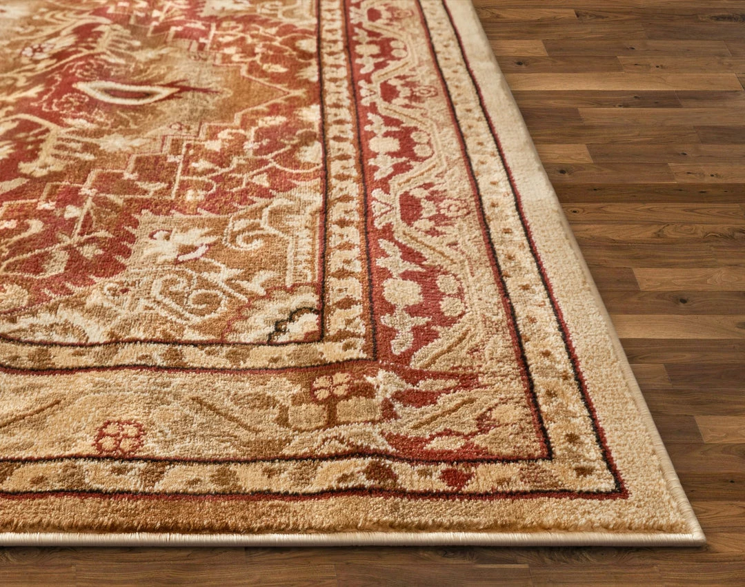 Well Woven Oriental & Persian Kaibab Red Traditional Medallion Rug 4 Well Woven Oriental & Persian Kaibab Red Traditional Medallion Rug