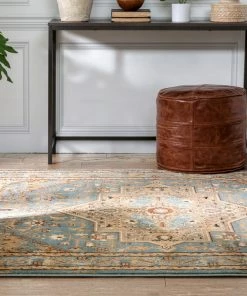 Well Woven Kaibab Light Blue Traditional Medallion Rug Oriental & Persian 17 Well Woven Kaibab Light Blue Traditional Medallion Rug Oriental & Persian