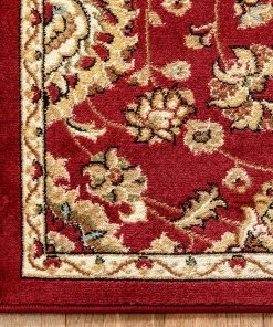 Well Woven Bahia Traditional Oriental Persian Red Rug