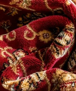 Well Woven Bahia Traditional Oriental Persian Red Rug