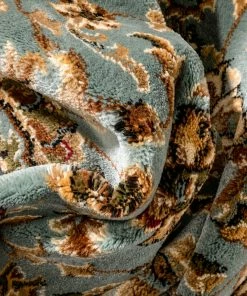 Well Woven Bahia Traditional Oriental Persian Blue Rug