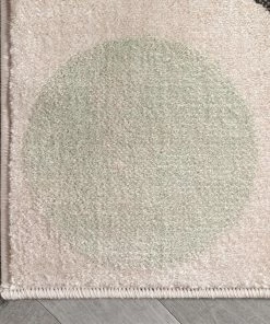 Well Woven Avi Modern Geometric Grey Green Rug