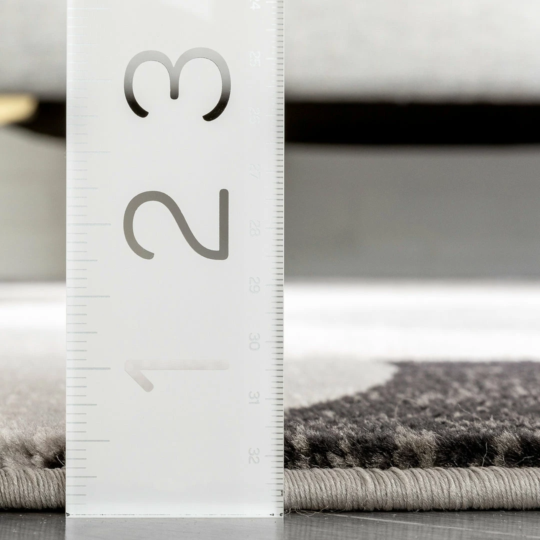 Well Woven Avi Modern Geometric Grey Black Rug 6 Well Woven Avi Modern Geometric Grey Black Rug