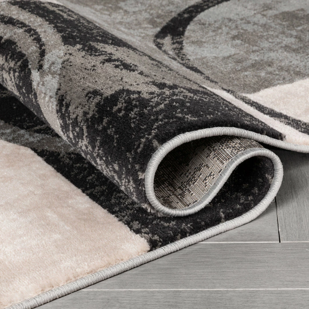 Well Woven Shai Modern Geometric Grey Green Rug 9 Well Woven Shai Modern Geometric Grey Green Rug