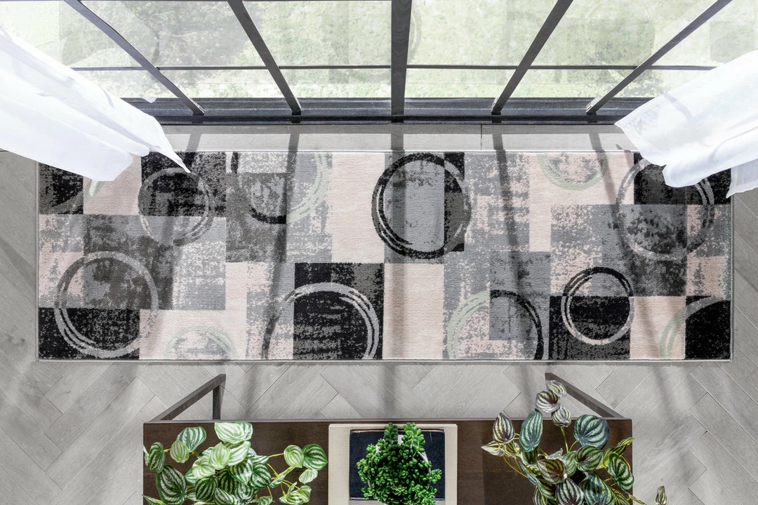 Well Woven Shai Modern Geometric Grey Green Rug 8 Well Woven Shai Modern Geometric Grey Green Rug