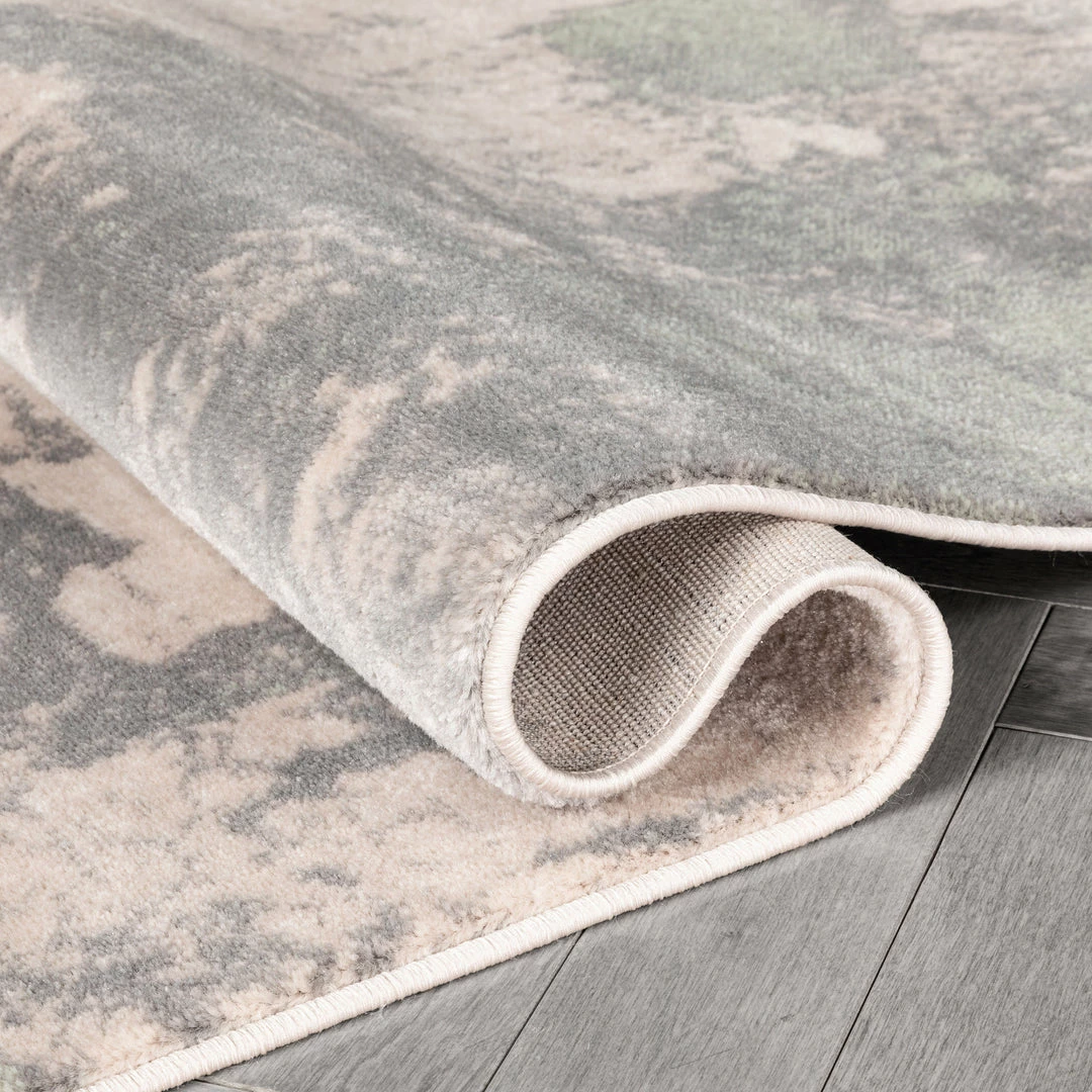 Well Woven Geometric Kalia Modern Abstract Grey Green Rug 9 Well Woven Geometric Kalia Modern Abstract Grey Green Rug