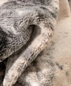 Well Woven Kalia Modern Abstract Grey Black Rug Geometric