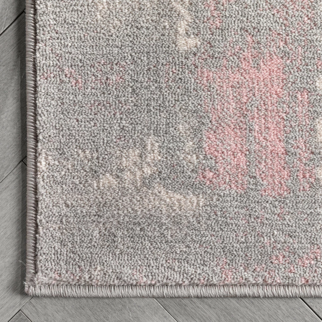 Well Woven Kalia Modern Abstract Grey Blush Rug Geometric 4 Well Woven Kalia Modern Abstract Grey Blush Rug Geometric