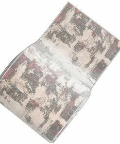 Well Woven Geometric Custom Size Runner Kalia Abstract Modern Grey Blush 27 Inch Wide X Choose Your Length Hallway Runner Rug