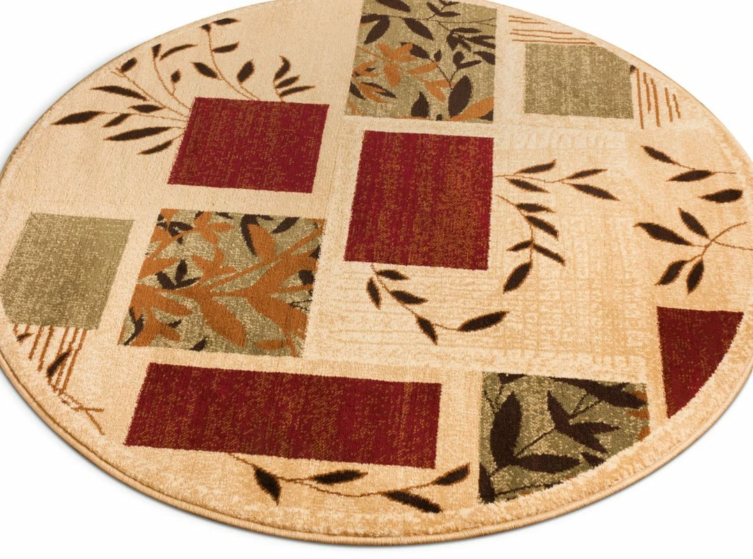 Well Woven Hannover Ivory Modern Round Rug 2 Well Woven Hannover Ivory Modern Round Rug