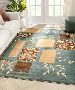 Well Woven Hannover Light Blue Modern Rug
