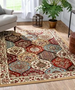 Well Woven Wentworth Panel Ivory Traditional Rug