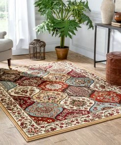 Well Woven Wentworth Panel Ivory Traditional Rug 17 Well Woven Wentworth Panel Ivory Traditional Rug