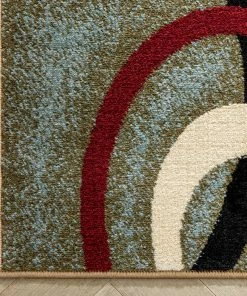 Well Woven Arcs & Shapes Ivory Modern Rug